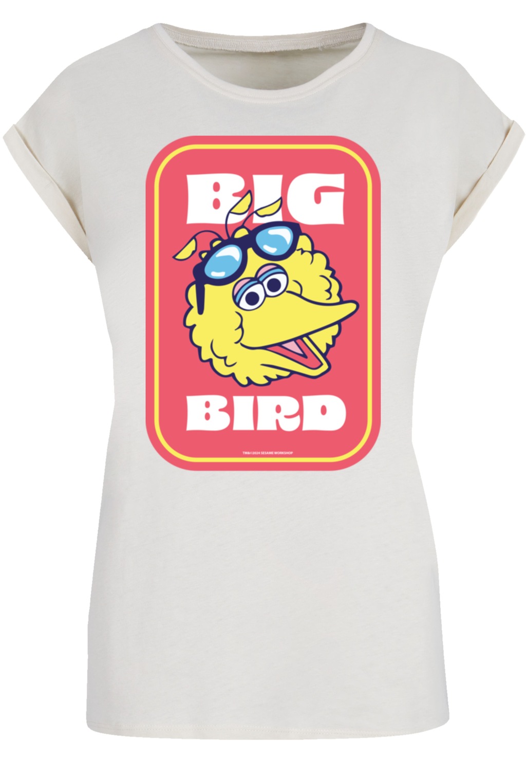 F4NT4STIC T-Shirt "Sesamstraße Bilbo Big Bird Sticker", Premium Qualität, W günstig online kaufen