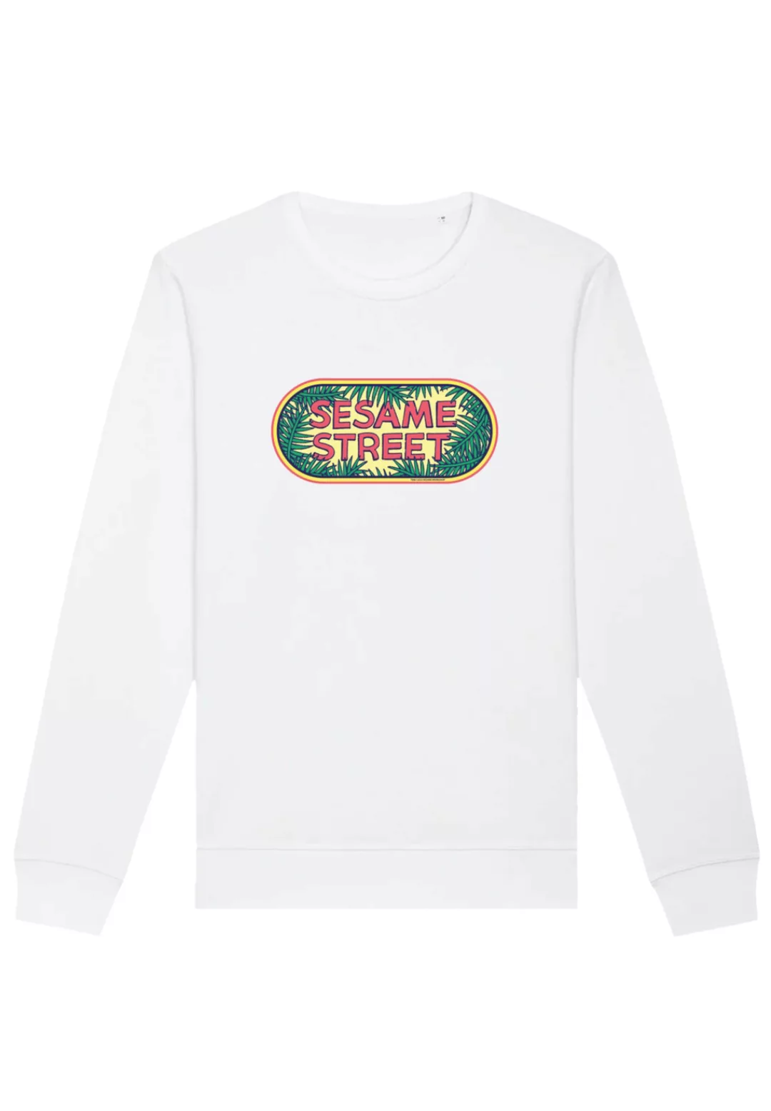 F4NT4STIC Sweatshirt "Sesamstraße Jungle Logo", Premium Qualität,Nostalgie, günstig online kaufen