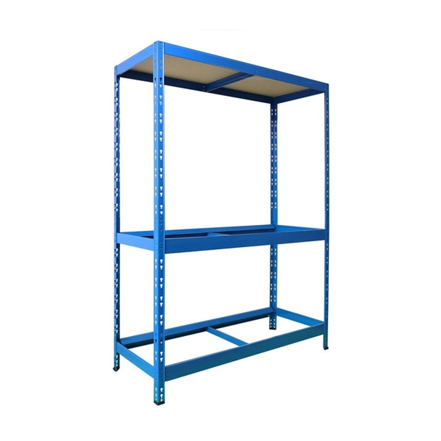 KARAT Reifenregal - Belastbares Kellerregal - 180 x 130 x 50 cm - Blau günstig online kaufen