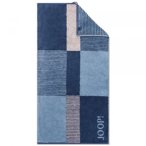 JOOP! Handtücher Divided Squares 1705 - Farbe: Aqua - 11 - Duschtuch 80x150 günstig online kaufen