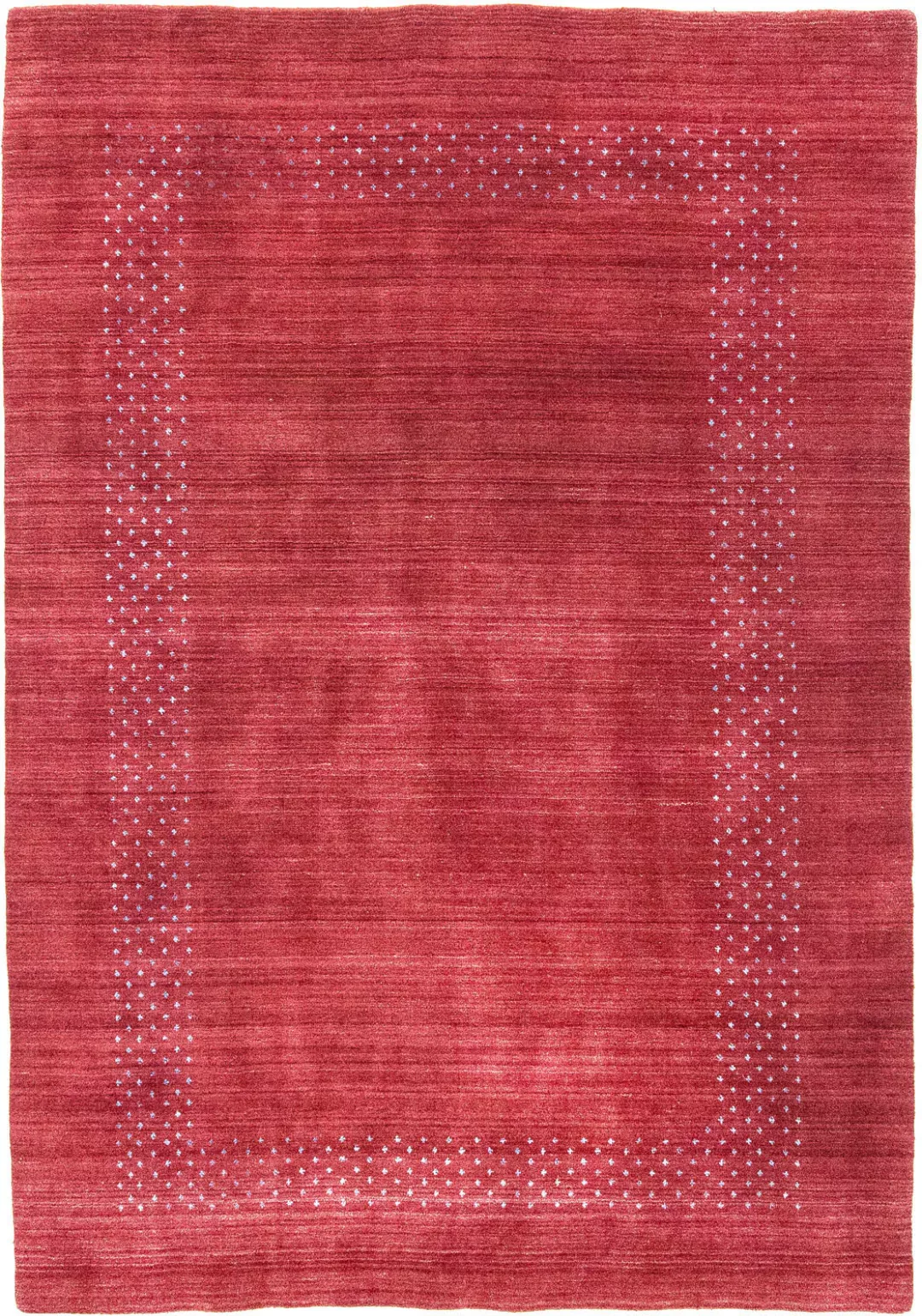 morgenland Wollteppich »Loribaft Teppich handgewebt rot«, rechteckig günstig online kaufen