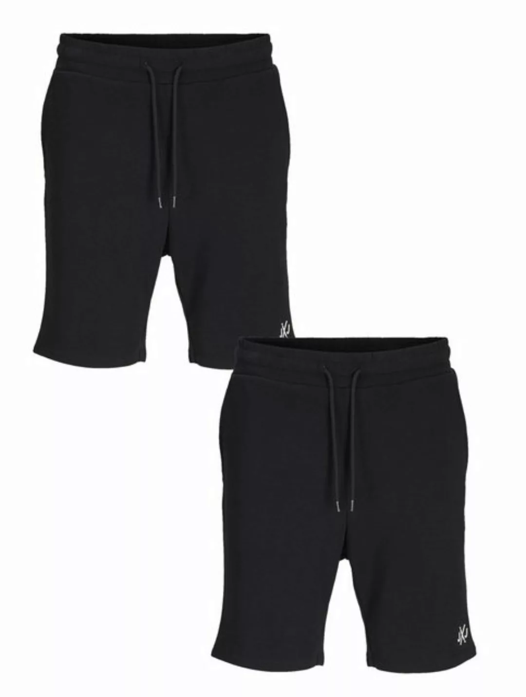 Jack & Jones Shorts JPSTGORDON JJBRAD SWEAT SHORTS 2-Pack Kurze Herrenhose günstig online kaufen