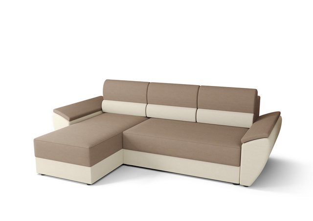 ALTDECOR Ecksofa REB-L2, Couch mit Schlaffunktion, Wohnzimmer - Wohnlandsch günstig online kaufen