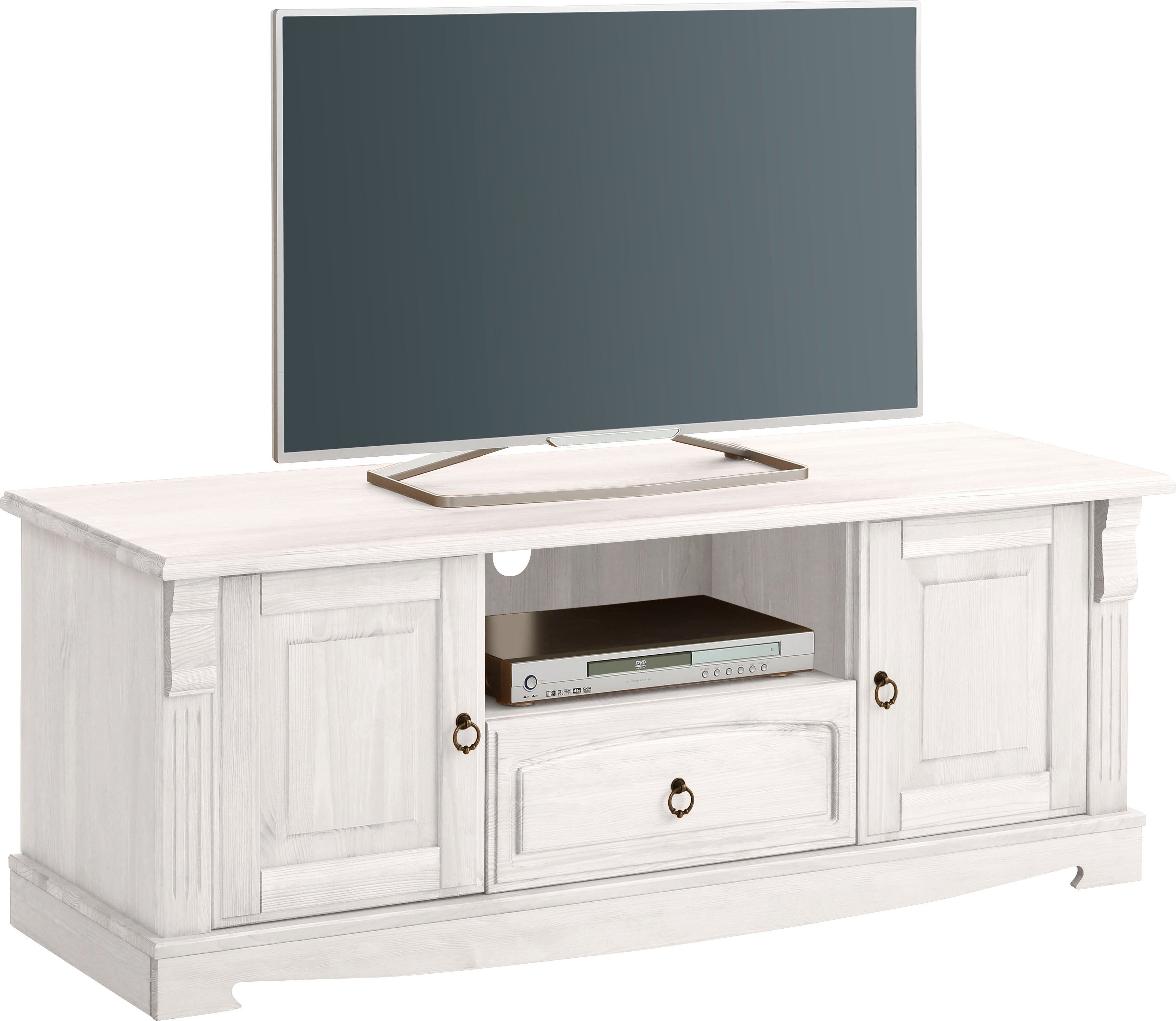 Home affaire Lowboard "Anna", (Gesamtmaße (B/T/H): ca. 140/44/50 cm), TV-Bo günstig online kaufen
