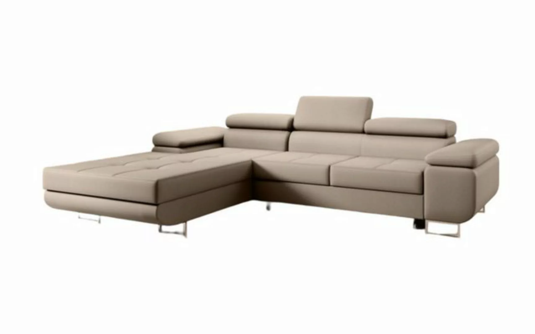 Luxusbetten24 Schlafsofa Designer Sofa Calvera, mit Stauraum und Schlaffunk günstig online kaufen