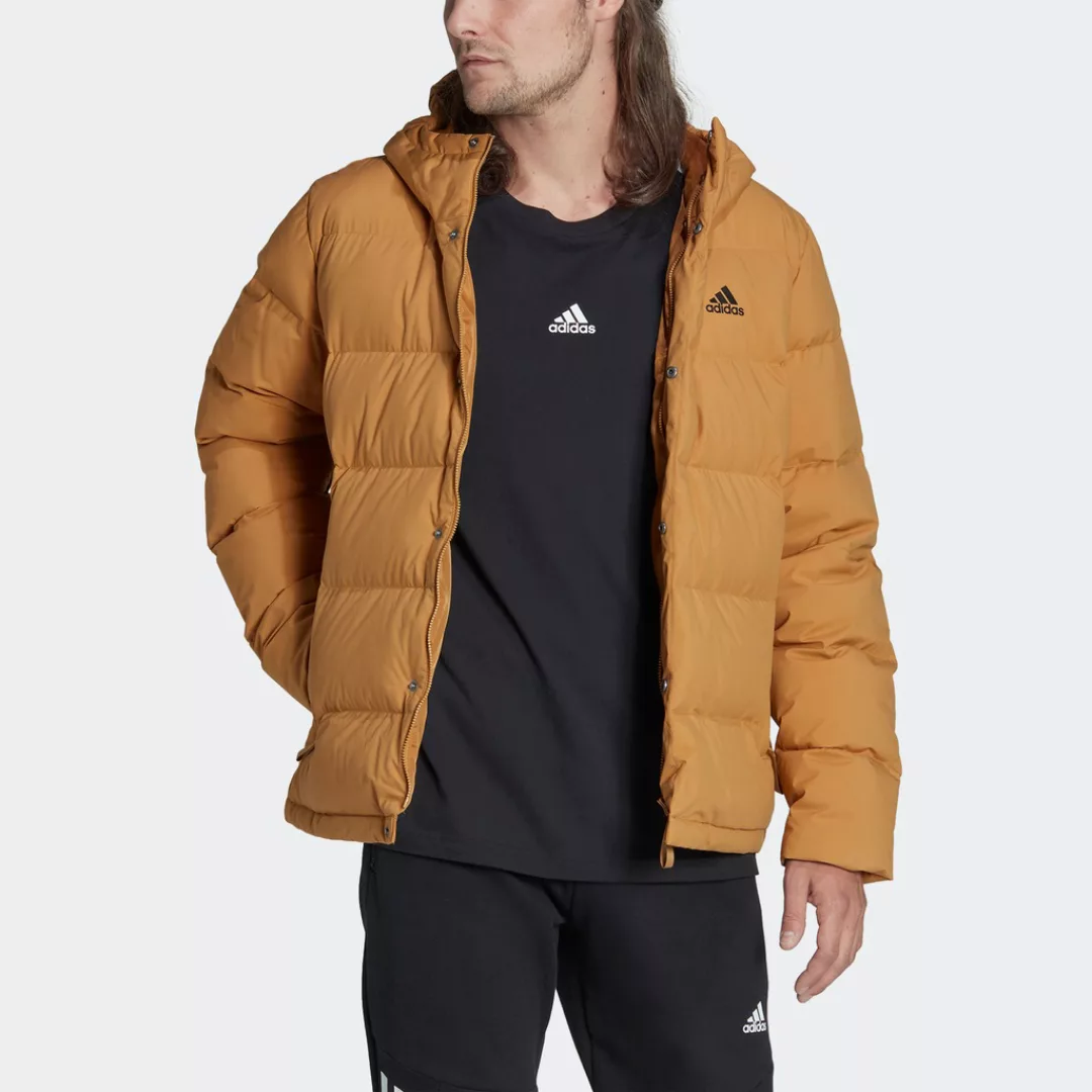 adidas Sportswear Outdoorjacke "HELIONIC HOODED DAUNENJACKE", mit Kapuze günstig online kaufen