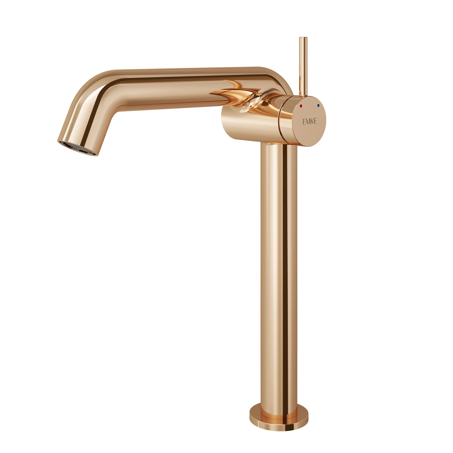 Emke Wasserhahn Bad 332 x 220 x 76 mm Rosengold Wasserhahn Waschtischarmatu günstig online kaufen