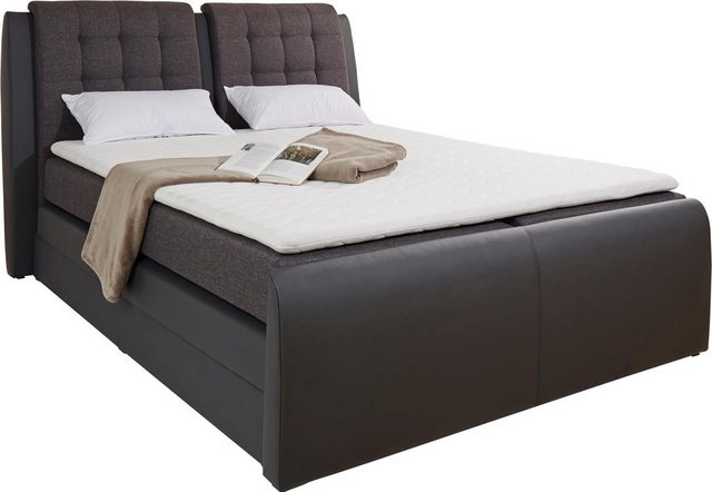 COLLECTION AB Boxspringbett "Rubene", inkl. Bettkasten und Topper günstig online kaufen