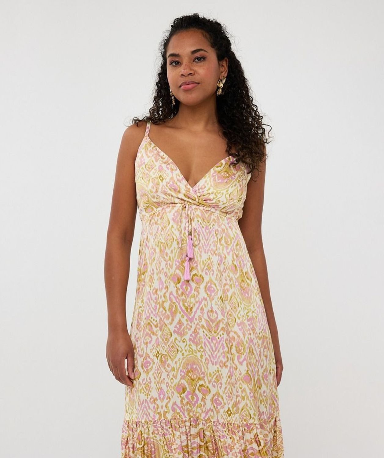 Esqualo Maxikleid Esqualo Maxikleid mit Print günstig online kaufen