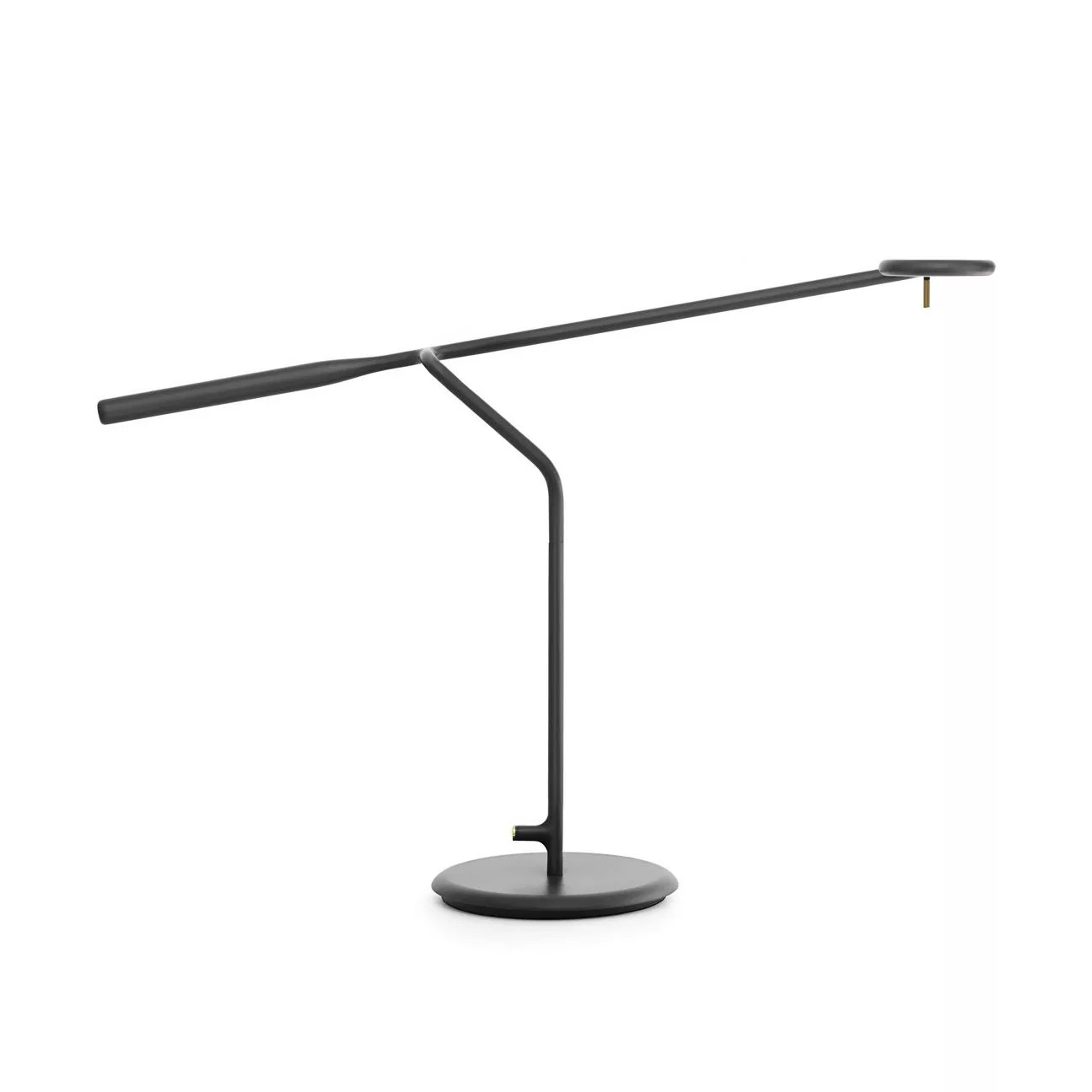 Normann Copenhagen - Flow LED Schreibtischleuchte - schwarz/H x B x T: 42 x günstig online kaufen