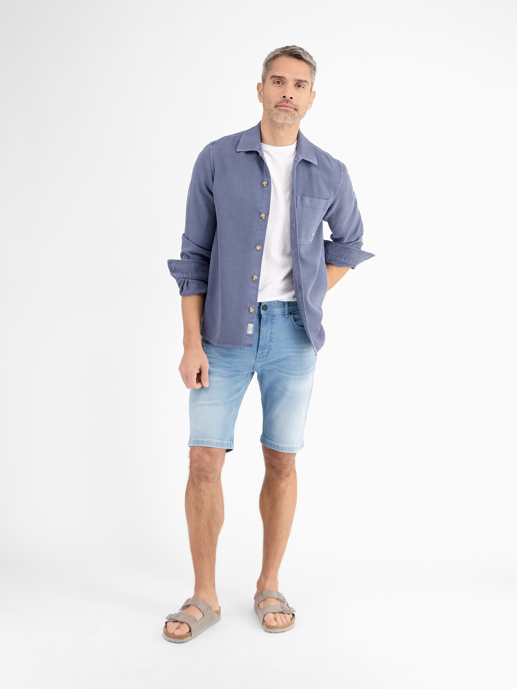 LERROS Bermudas "LERROS Herren Denim-Bermuda in Comfort-Stretch" günstig online kaufen