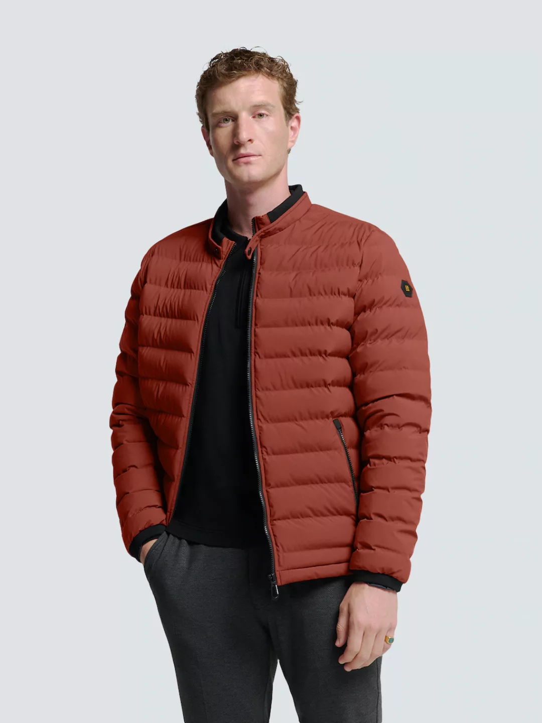 NO EXCESS Leichtdaunenjacke "No Excess Leichte Steppjacke mit sportlichem L günstig online kaufen