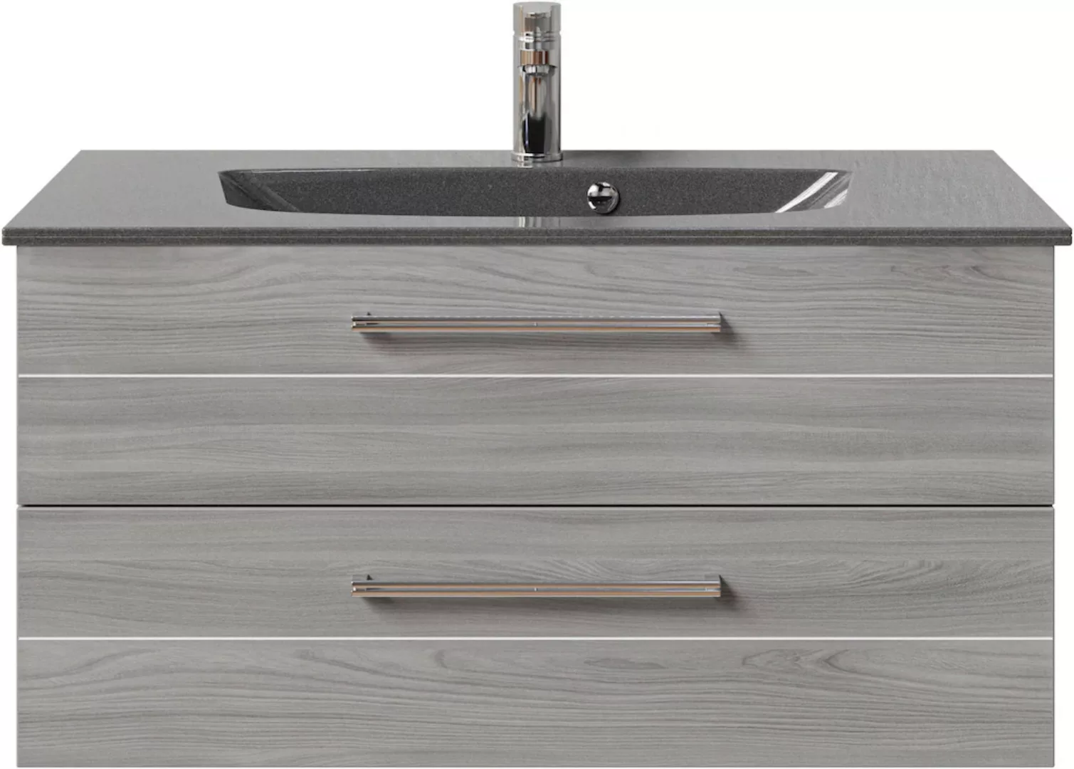 Saphir Waschtisch "Serie 6025 Mineralmarmor-Waschtisch mit Unterschrank, 97 günstig online kaufen