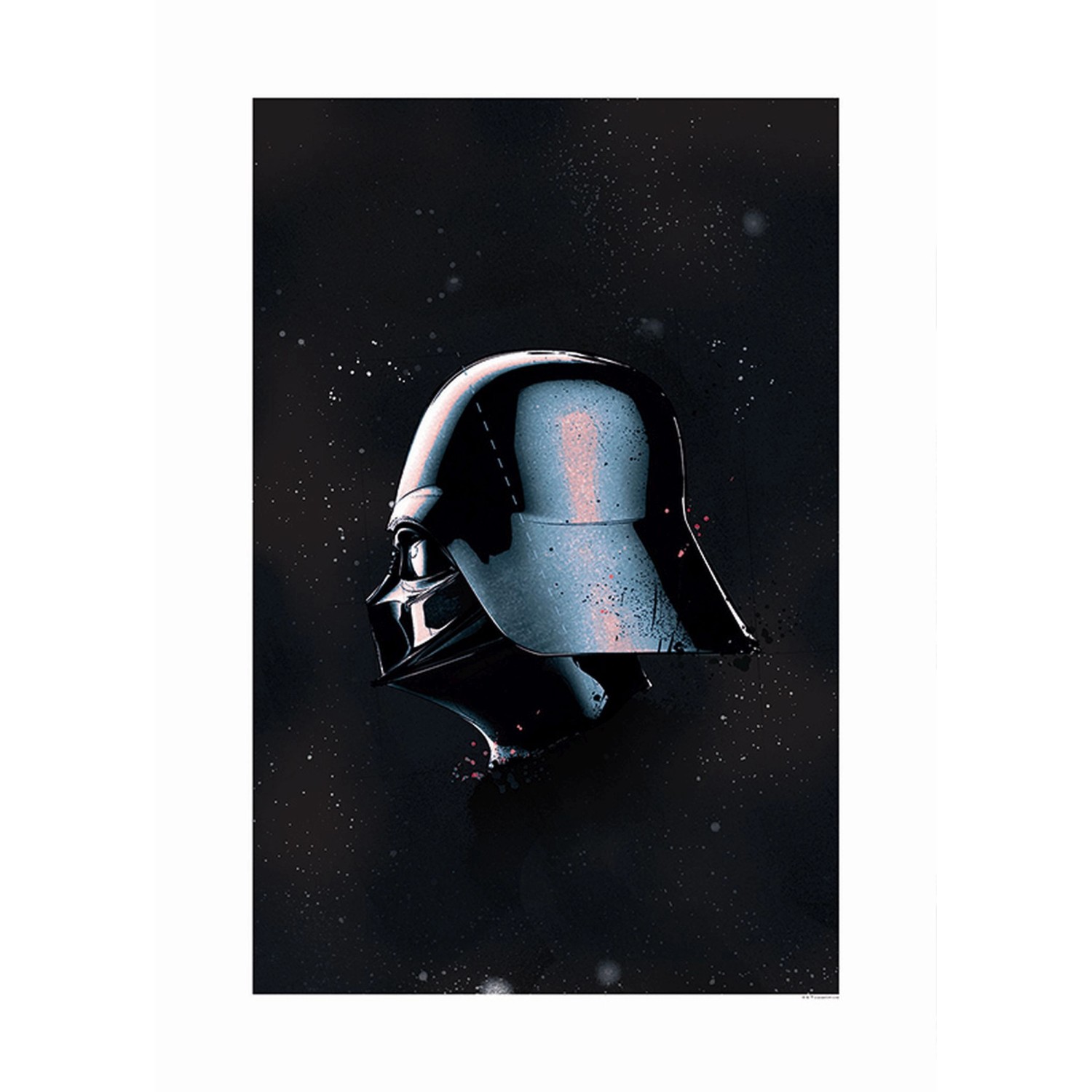 Disney Poster Star Wars Vader Schwarz 50 x 70 cm 610205 günstig online kaufen