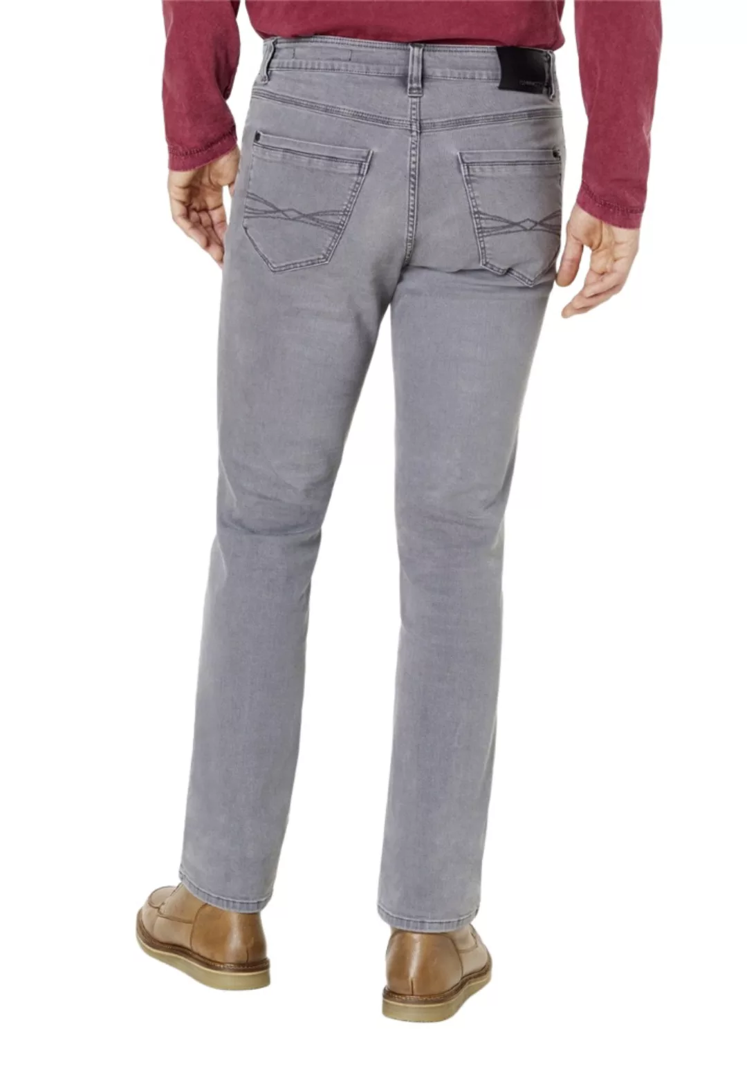 Paddock`s Herren Jeans RANGER PIPE - Slim Fit - Grau - Grey Stone Motion & günstig online kaufen