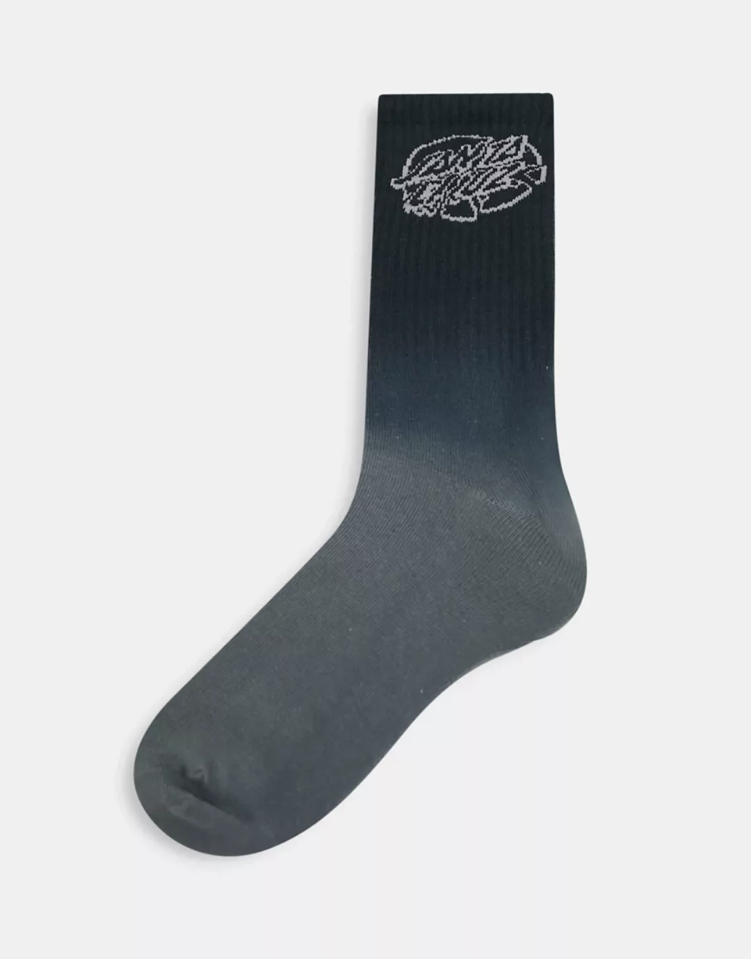Santa Cruz – Universal Dot – Socken mit Farbverlauf in Schwarz/Grau günstig online kaufen