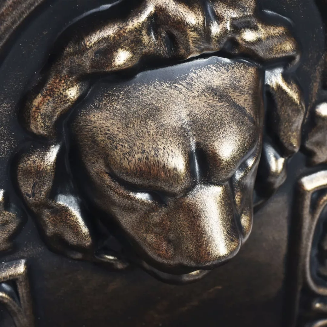 Wandbrunnen Löwenkopf Design Bronze günstig online kaufen