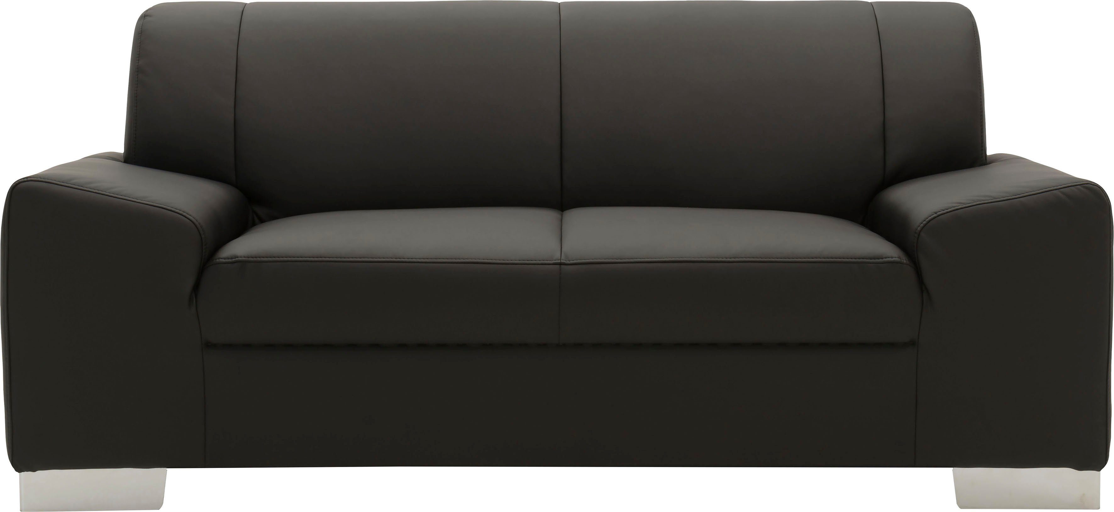 DOMO collection 2-Sitzer "Alisson kubische Formensprache mit abgerundeten E günstig online kaufen