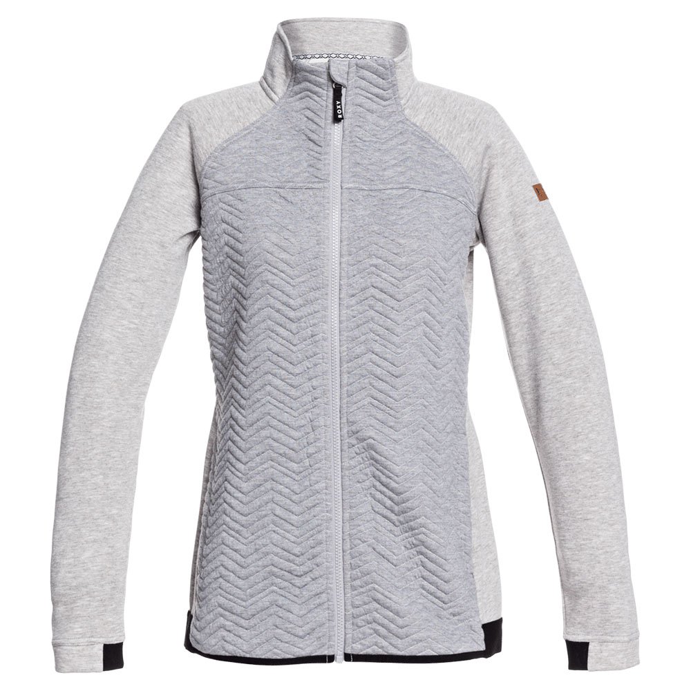 Roxy Limelight Fleecejacke S Heather Grey günstig online kaufen