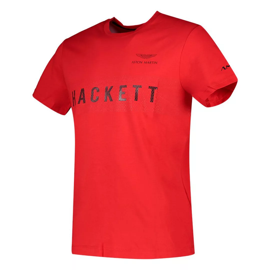 Hackett Aston Martin Kurzärmeliges T-shirt L Red günstig online kaufen