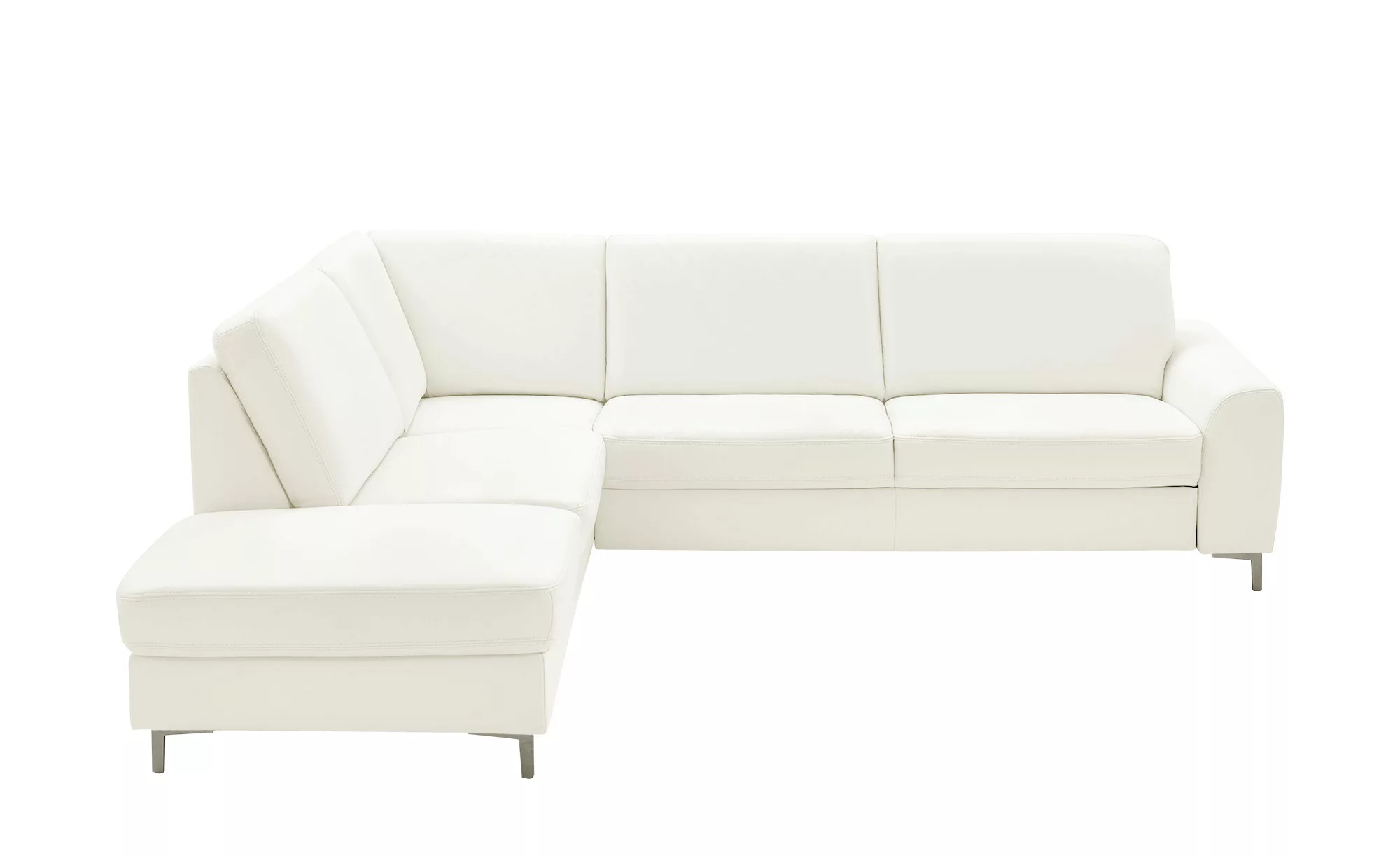 Ecksofa  Lea ¦ weiß ¦ Maße (cm): B: 271 H: 92 T: 235 Polstermöbel > Sofas > günstig online kaufen