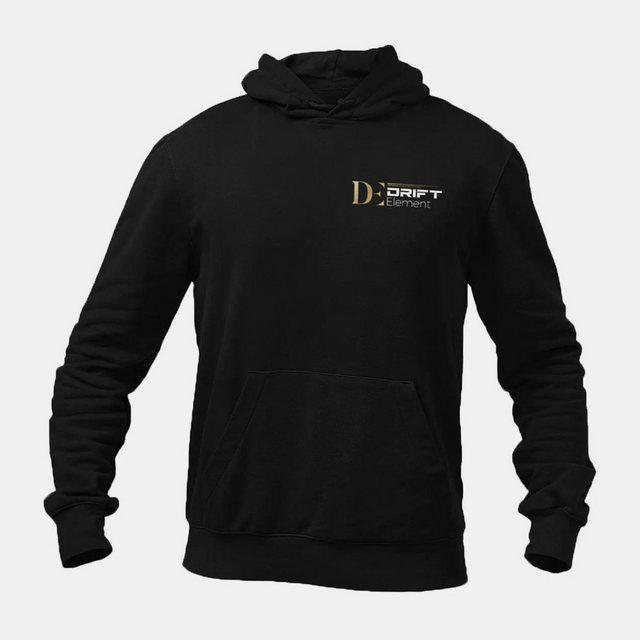 DRIFTELEMENT Hoodie Langarm, Sweatshirt mit Rundhals und Kapuze, Baumwollmi günstig online kaufen