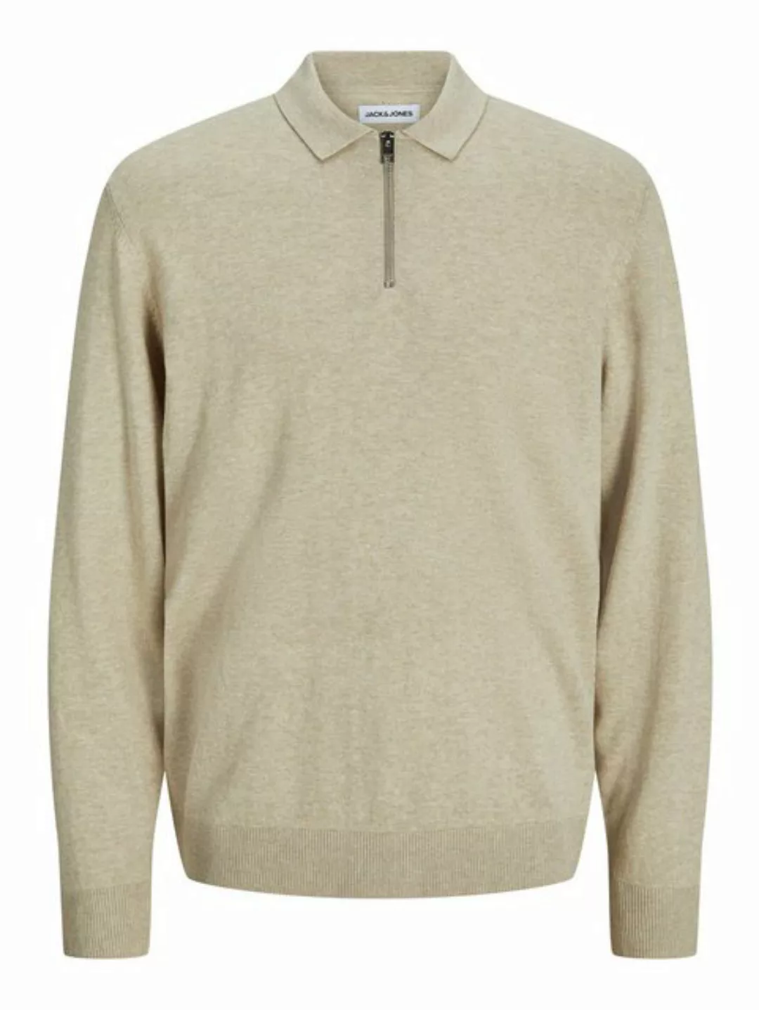 Jack & Jones Polokragenpullover "JJEEMIL KNIT POLO HALF ZIP LS NOOS", mit P günstig online kaufen