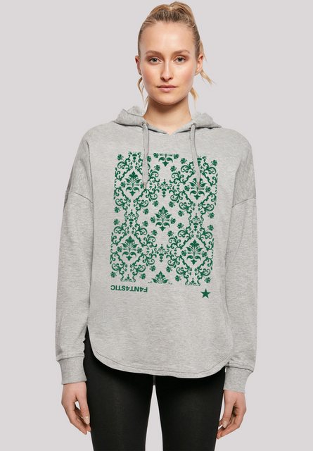 F4NT4STIC Kapuzenpullover "Blumen Muster Grün", Print günstig online kaufen