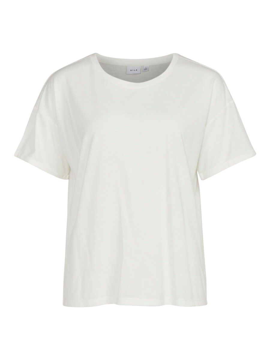 VILA Oversize- T-shirt Damen White günstig online kaufen