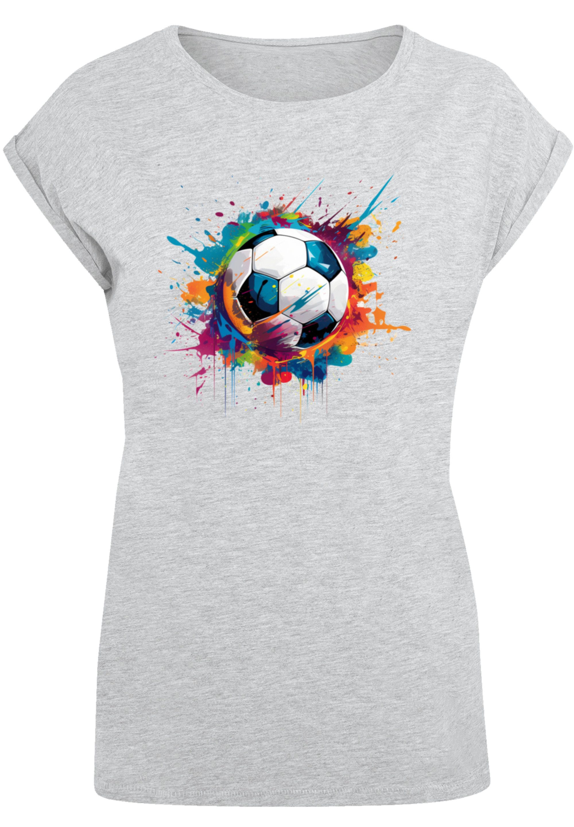 F4NT4STIC T-Shirt Bunte Fußball Grafik Premium günstig online kaufen