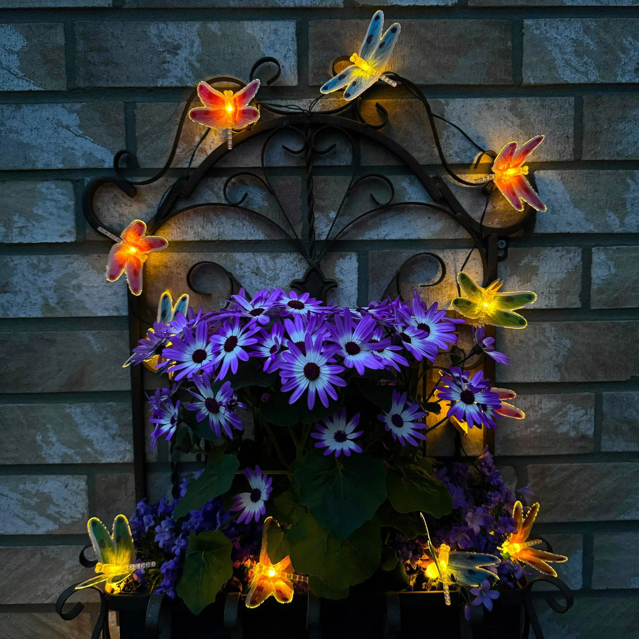 Online-Fuchs LED-Lichterkette Outdoor Solar mit 15 günstig online kaufen