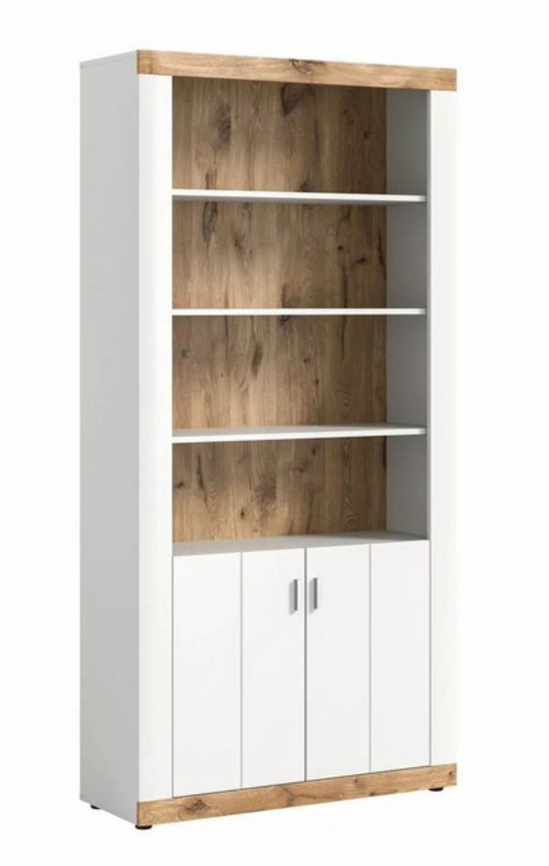 möbelvita Buffet Rio Stauraumshelf B/H/T 101x204x37,5 in weiß günstig online kaufen