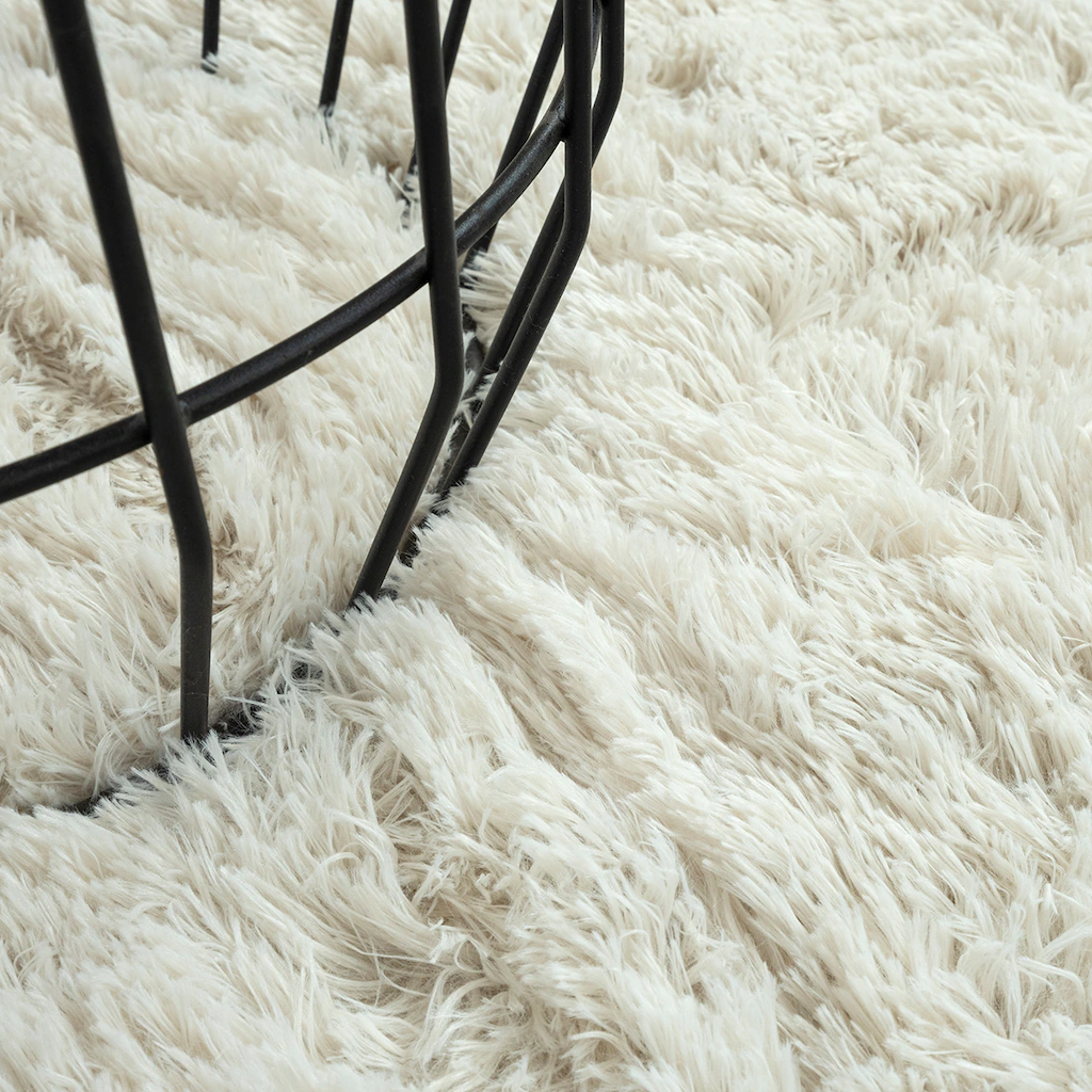 the carpet Teppich »Soft Shaggy«, rund, 35 mm Höhe, Flauschiger Hochflor Te günstig online kaufen