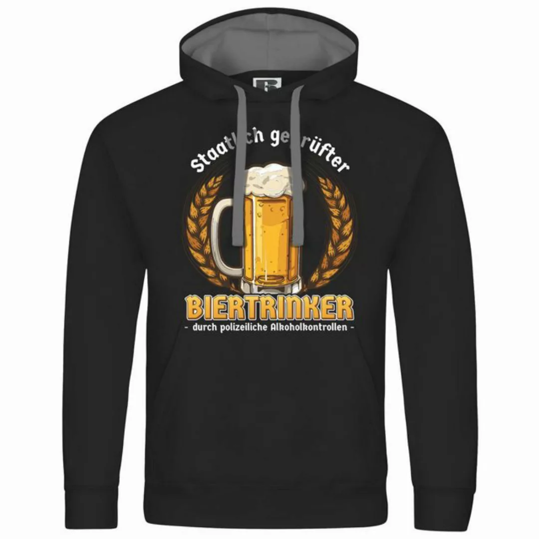 deinshirt Kapuzenpullover Herren Kapuzenpullover Staatlich geprüfter Biertr günstig online kaufen