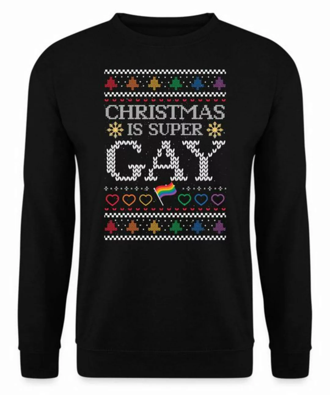 Quattro Formatee Sweatshirt LGBT Gay Christmas - Weihnachten X-mas Weihnach günstig online kaufen