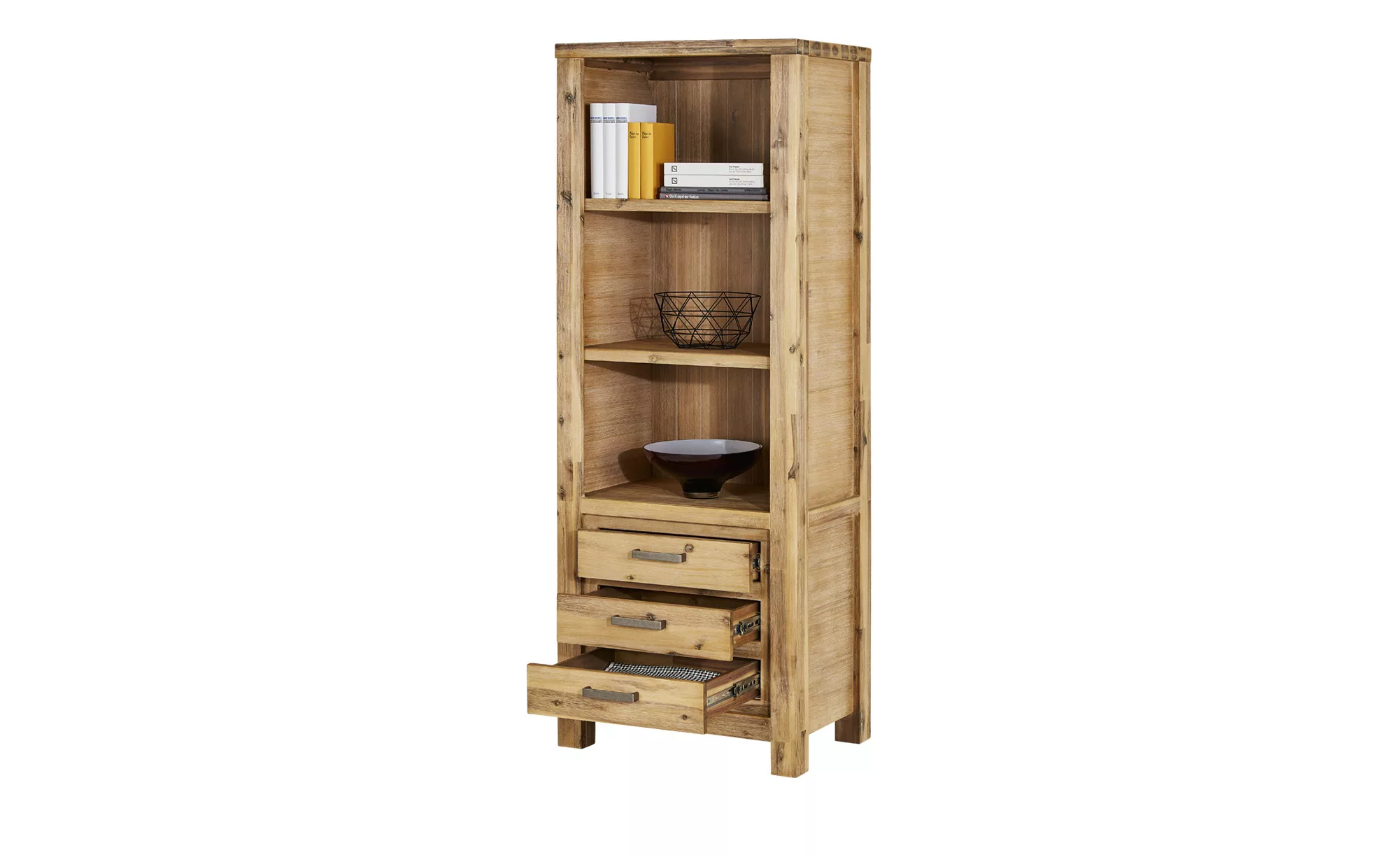 Woodford Regal  Borneo ¦ holzfarben ¦ Maße (cm): B: 67 H: 180 T: 45.0 Regal günstig online kaufen