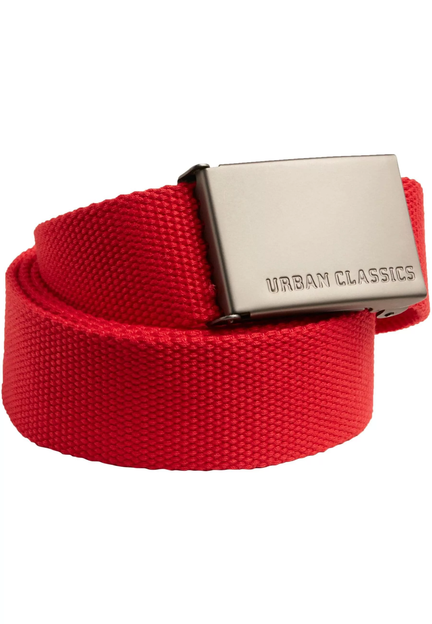 URBAN CLASSICS Hüftgürtel "Urban Classics Unisex Canvas Belt" günstig online kaufen