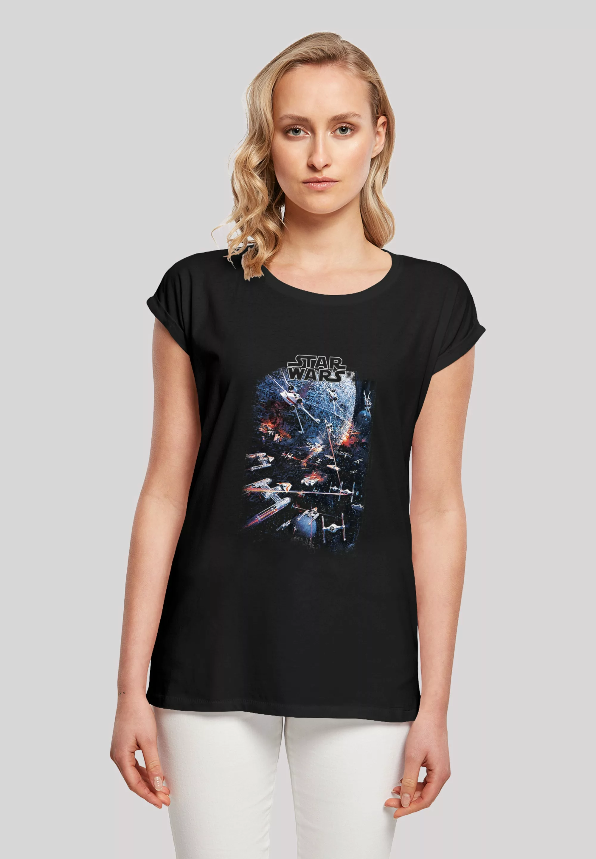 F4NT4STIC T-Shirt "Star Wars Galaxy Space Fight Classic" günstig online kaufen