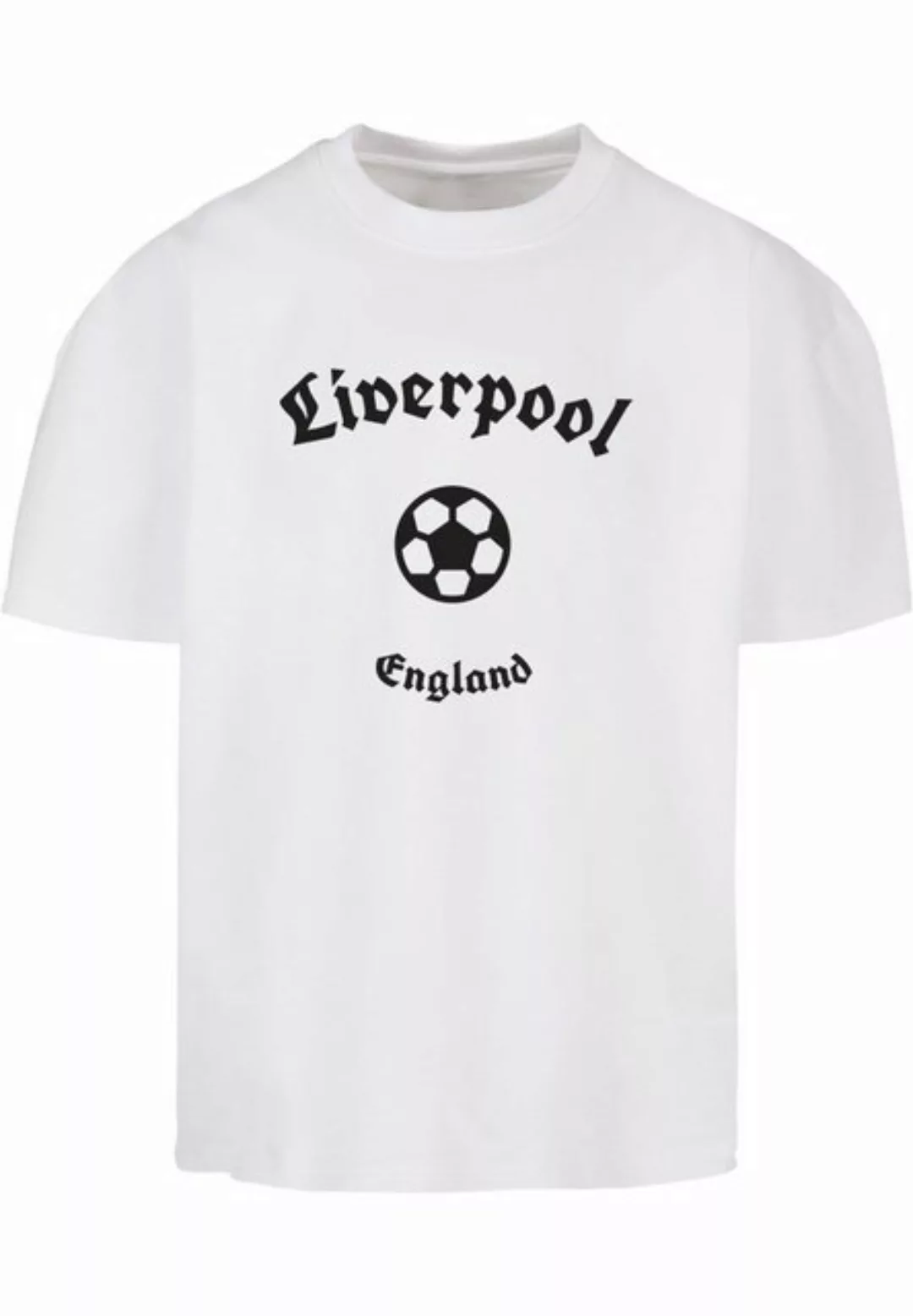 Merchcode T-Shirt Merchcode Herren Liverpool Ultra Heavy Cotton Box T-Shirt günstig online kaufen