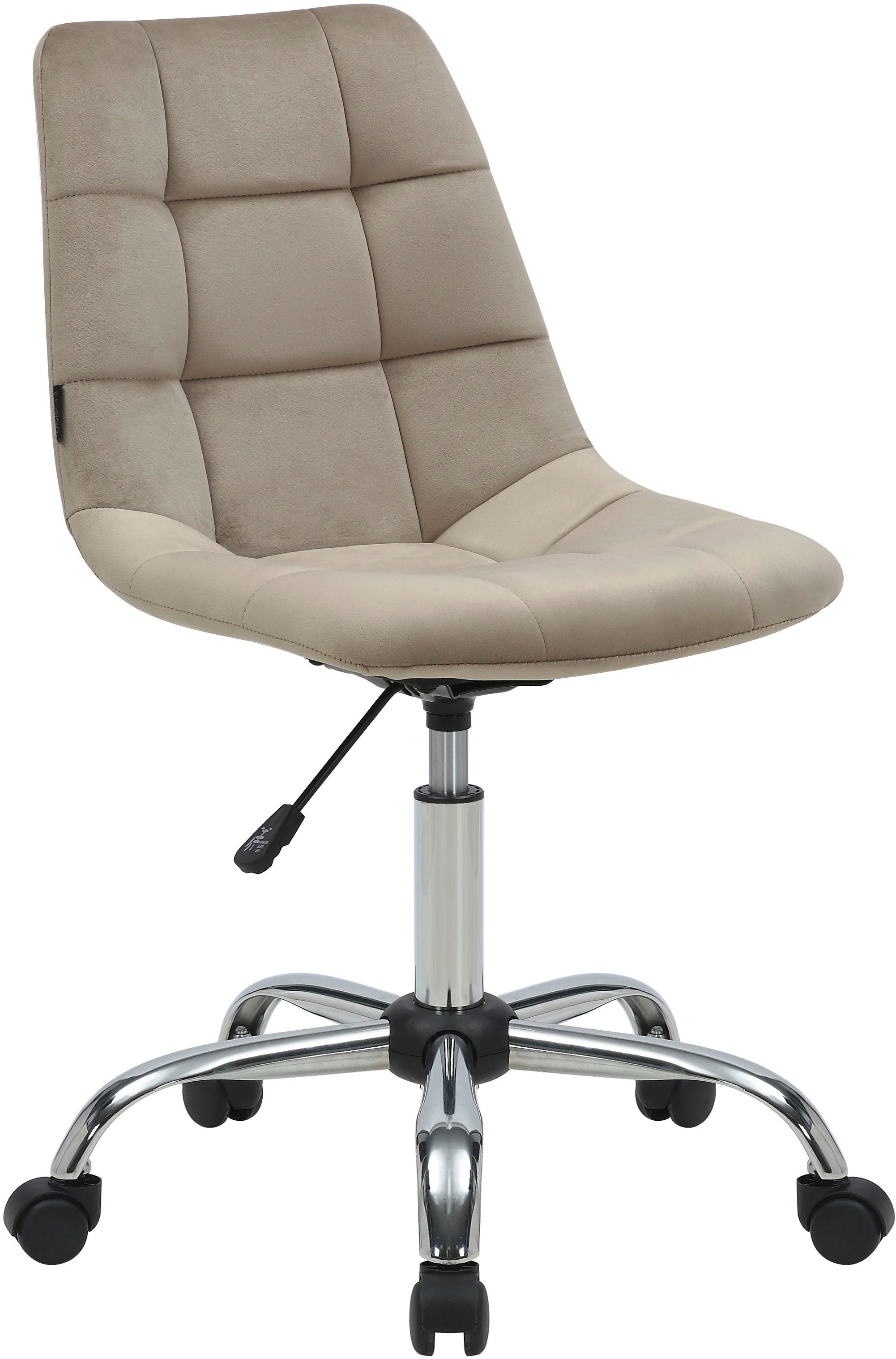 INOSIGN Bürostuhl "STAVELY", Velvet, Schreibtischstuhl günstig online kaufen