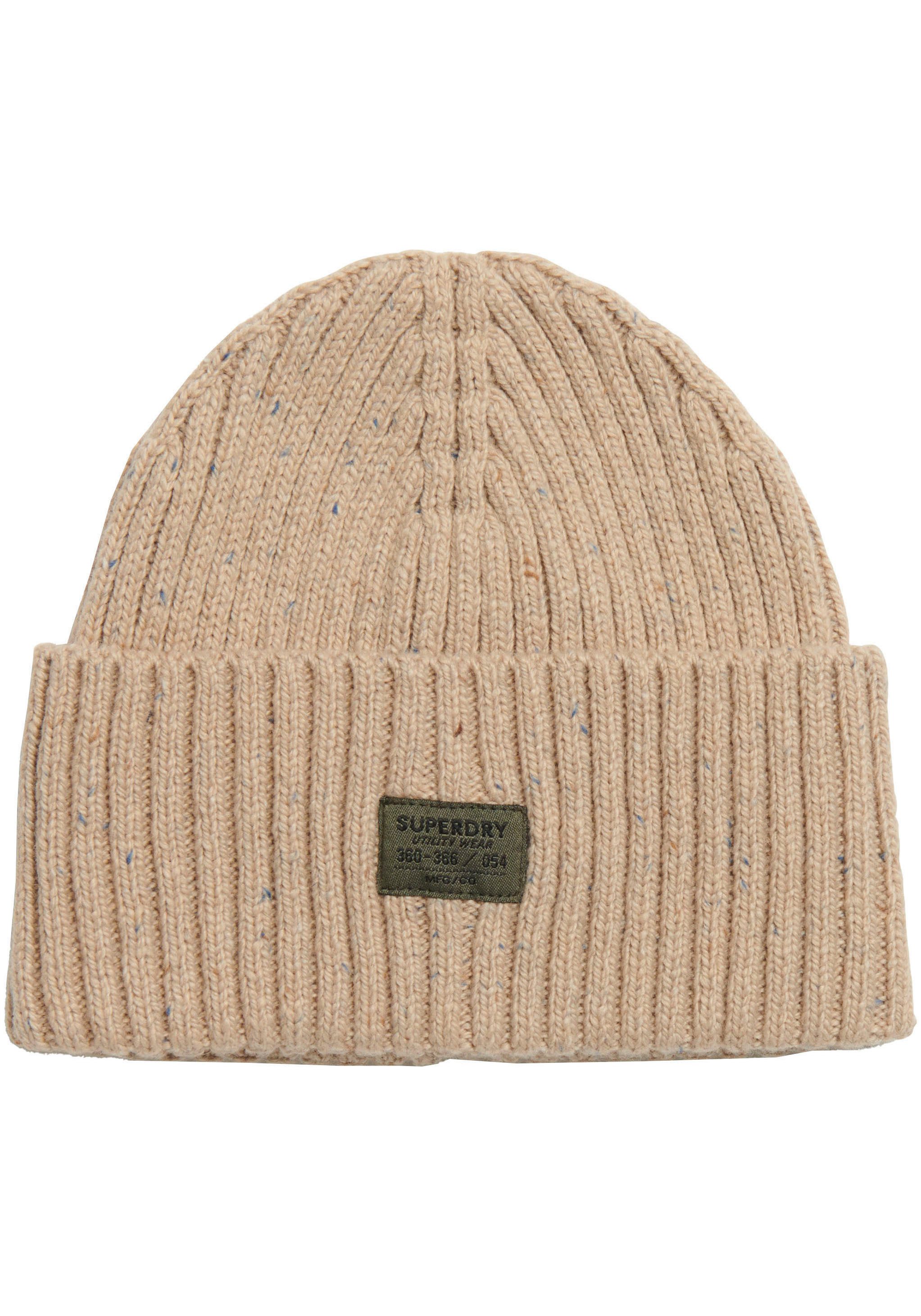 Superdry Beanie WORKWEAR NEP KNITTED BEANIE günstig online kaufen