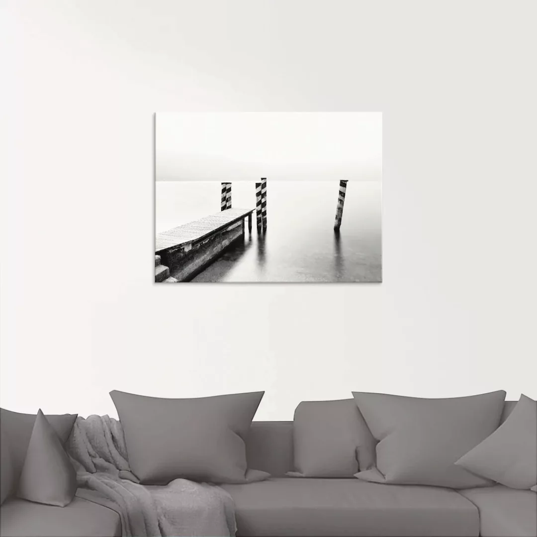 Artland Glasbild "Einsam", Gewässer, (1 St.) günstig online kaufen