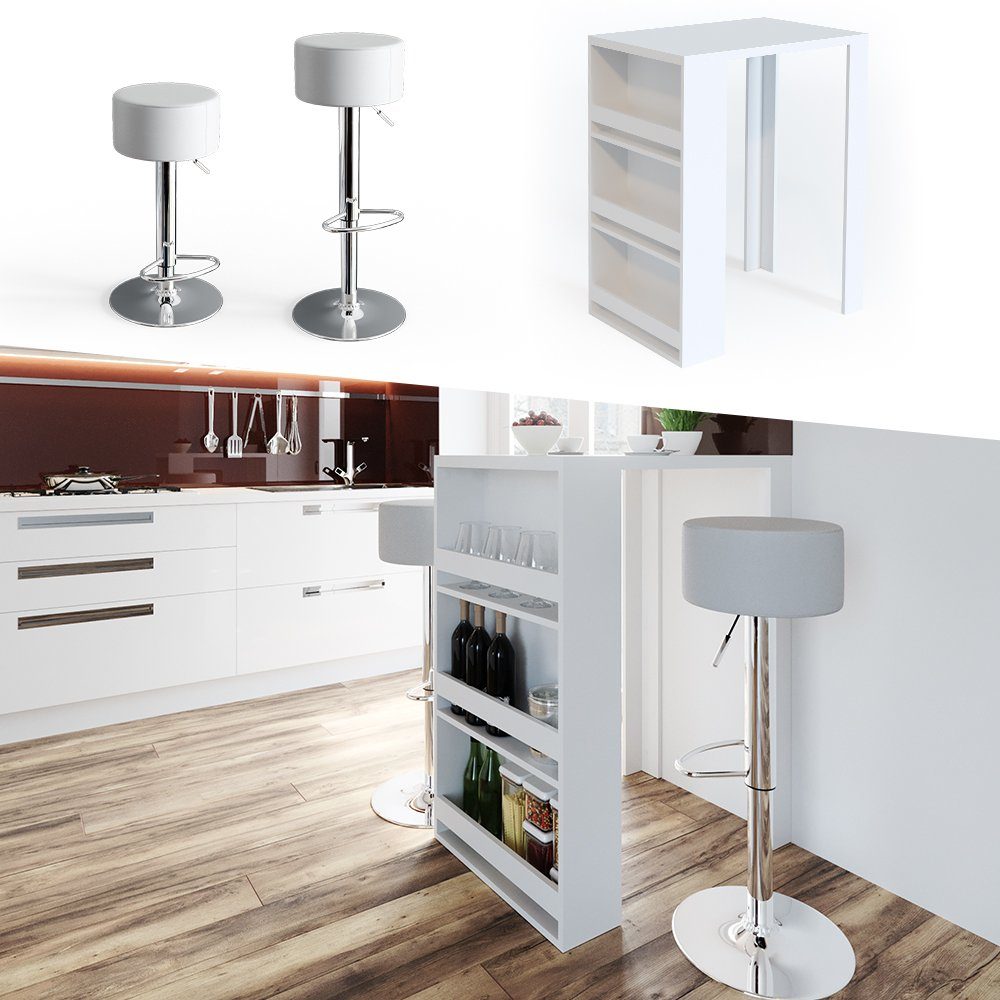 Vicco Bartisch, Weiß, 80 x 57 günstig online kaufen