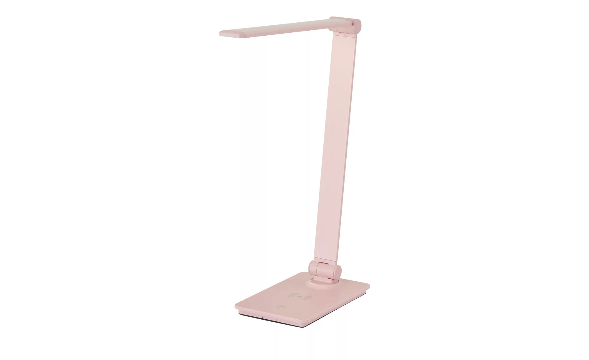 KHG LED-Tischleuchte  Pink mit Qi-Charger   ¦ rosa/pink ¦ Maße (cm): B: 32, günstig online kaufen