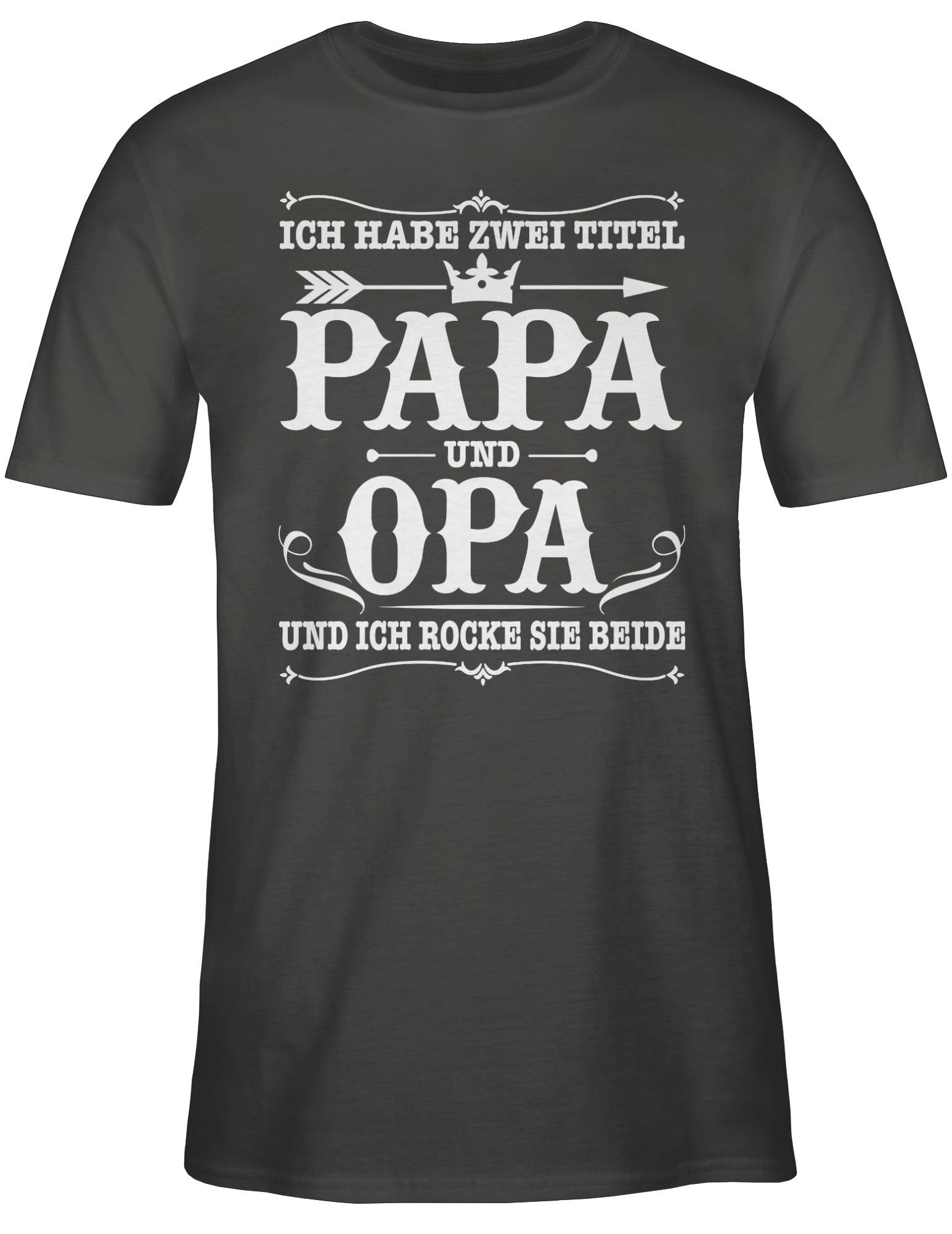 Shirtracer T-Shirt Ich habe zwei Titel günstig online kaufen