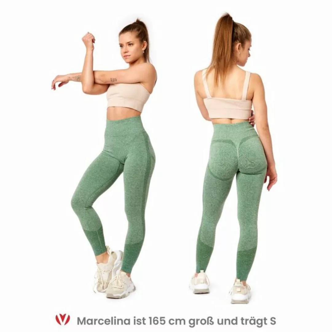 Bellivalini Leggings Damen High Waist Push Up Scrunch BLV50-254 (1-tlg) fig günstig online kaufen