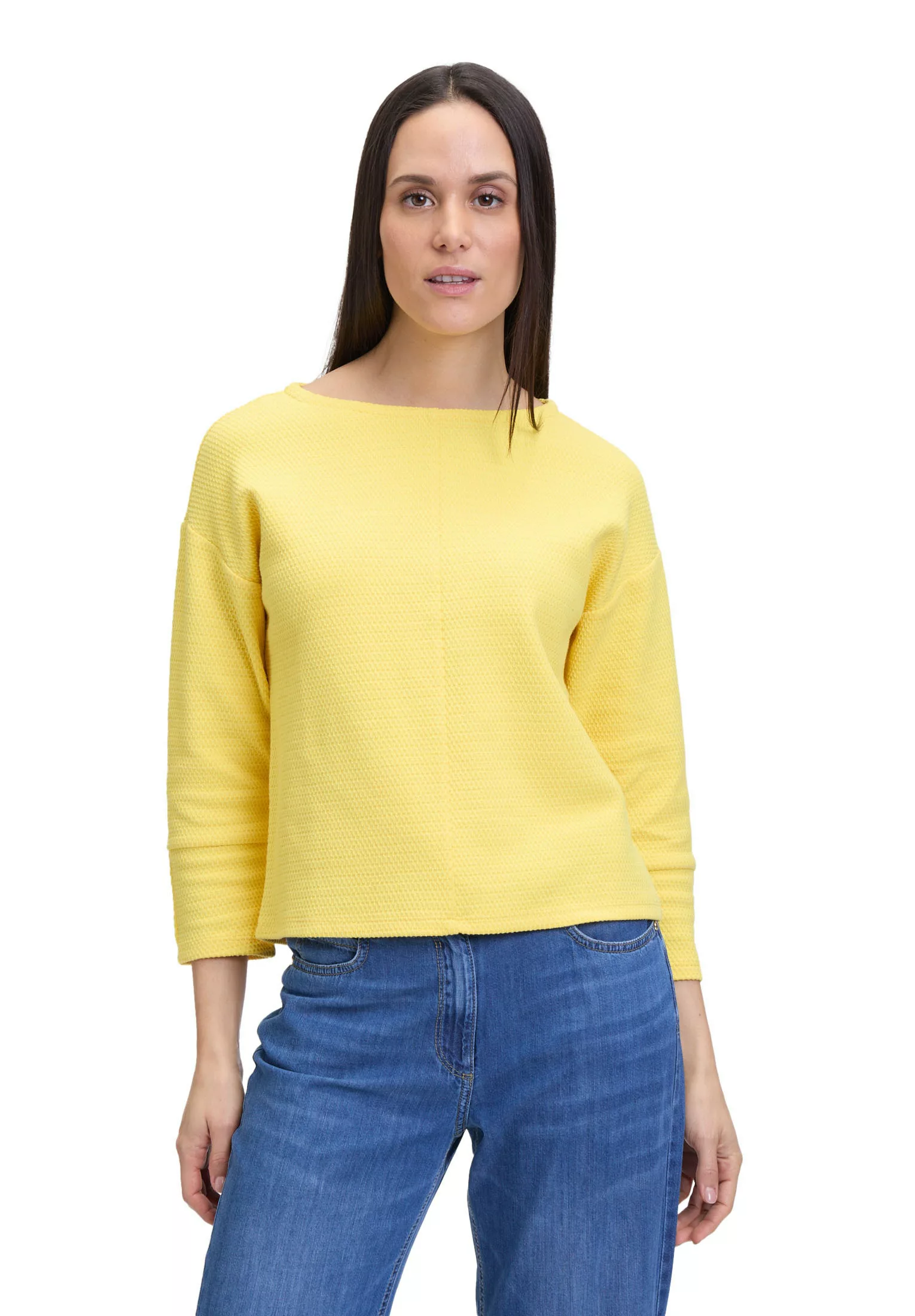 Betty Barclay Sweatshirt "Betty Barclay Sweatshirt mit 3/4 Arm", Material günstig online kaufen