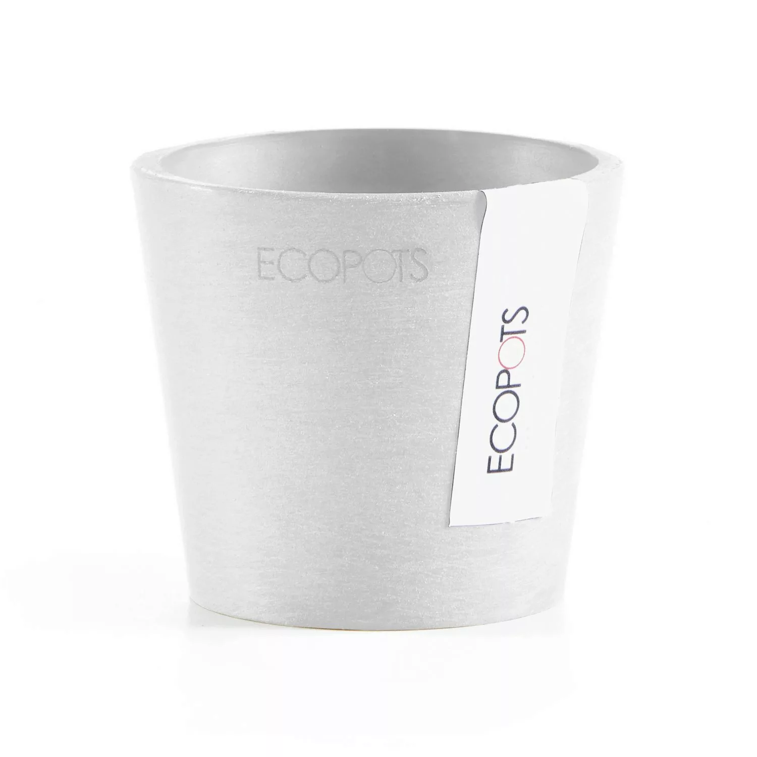 Ecopots Pflanztopf Amsterdam Mini Weiß 8 cm x 7 cm günstig online kaufen