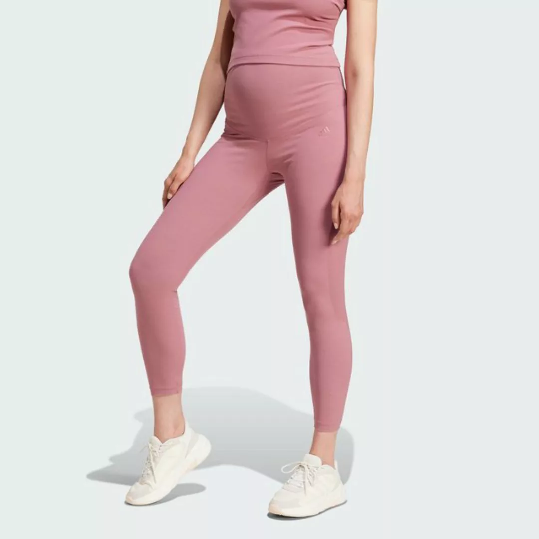 adidas Sportswear Leggings RIBBED HIGH-WAIST 7/8-LEGGINGS – UMSTANDSMODE günstig online kaufen