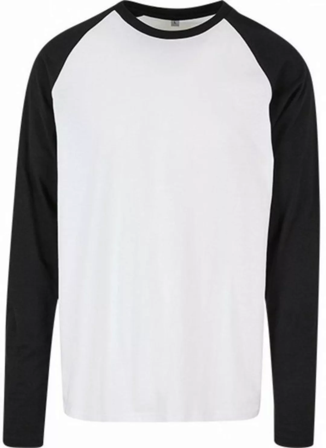 Build Your Brand Langarmshirt Herren Contrast Raglan Longsleeve Langarmshir günstig online kaufen